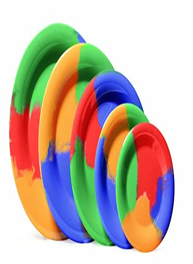 Get G.E.T. 7.5" Heavy-Duty Wide Rim Melamine Salad Plate (Set of 12) - Image 4