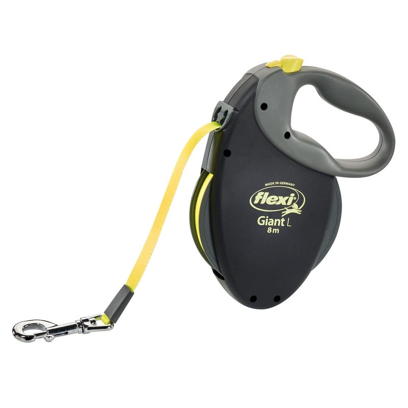 Flexi Giant Professional, Gurt, L: 10 M, Schwarz/Neon - Image 4