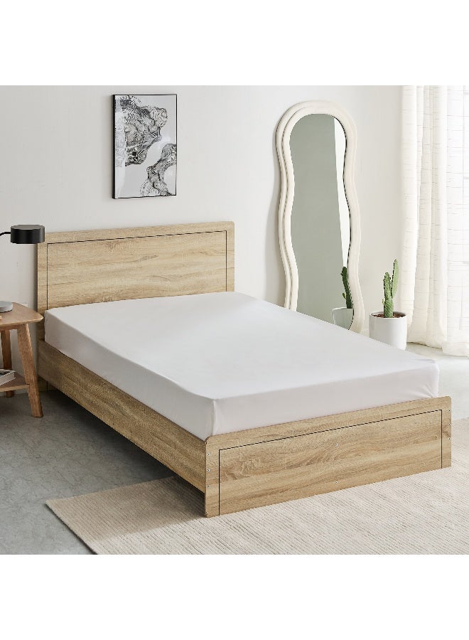 Home Box Essential Cotton Twin Flat Sheet 260 x 170 cm - Image 3