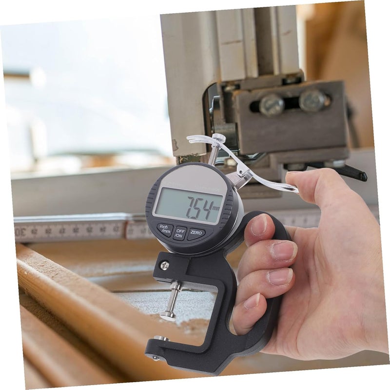 Digital Thickness Gauge with Large LCD Display for Paper Tape Film Cloth Precision Measuring Instrument - Image 5