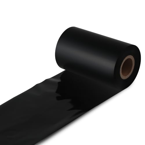 Soonmark 10 Rolls 4.33" x 984' (110mm X 300m) Thermal Transfer Wax Resin Ribbon for Label Tag Barcode Printing for Zebra,TEC,DATAMAX,etc - Image 3