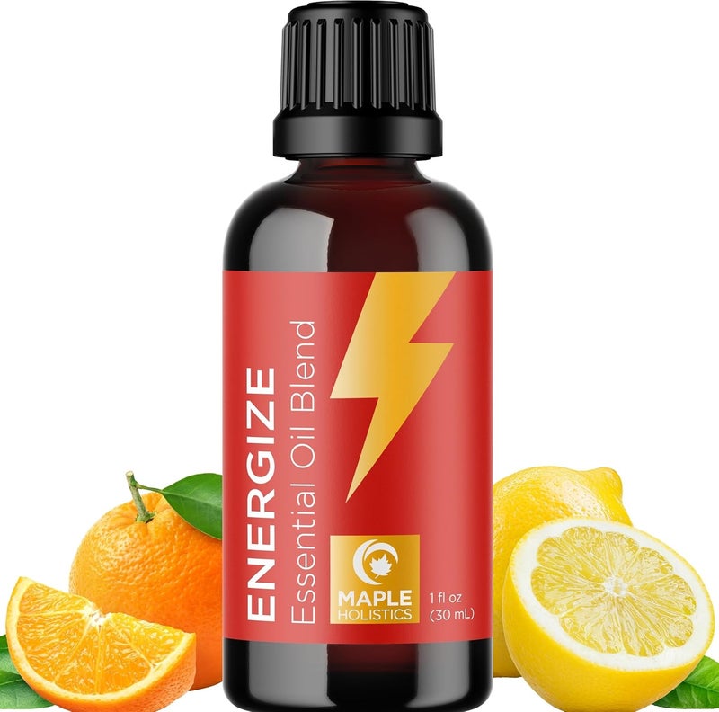 Citrus Essential Oils Blend for Diffuser - Invigorating Citrus Oil Diffuser Essential Oils with Energizing Lemon Orange and Lime Essential Oil - Pure Aromatherapy Oils for Diffuser Citrus Blend Oil - Image 1