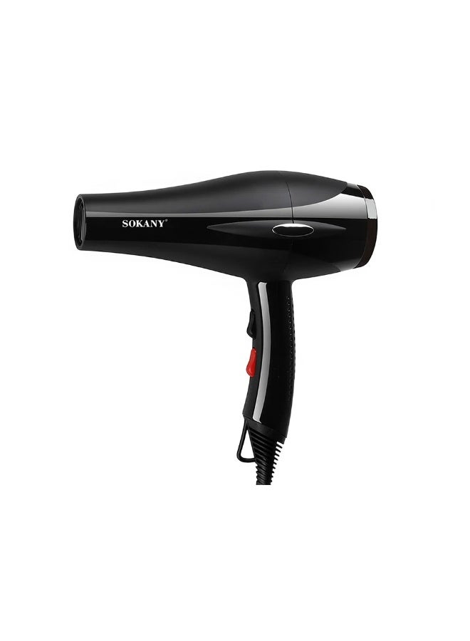 sokany SK-14031 Professional 2500W Hair Dryer SK-14031, Hot & Cold Air Blow Dryer, Multiple Speed Settings, Fast Drying High-Power Motor, Non-Slip Ergonomic Handle, Stylish Design for Smooth Hair, Home & Salon Use - Image 4