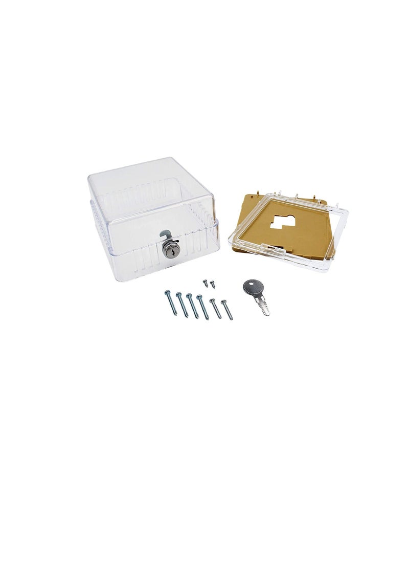 Generic - Clear Plastic Thermostat Guard Universal Compatibility (BTG-EK) - Image 1