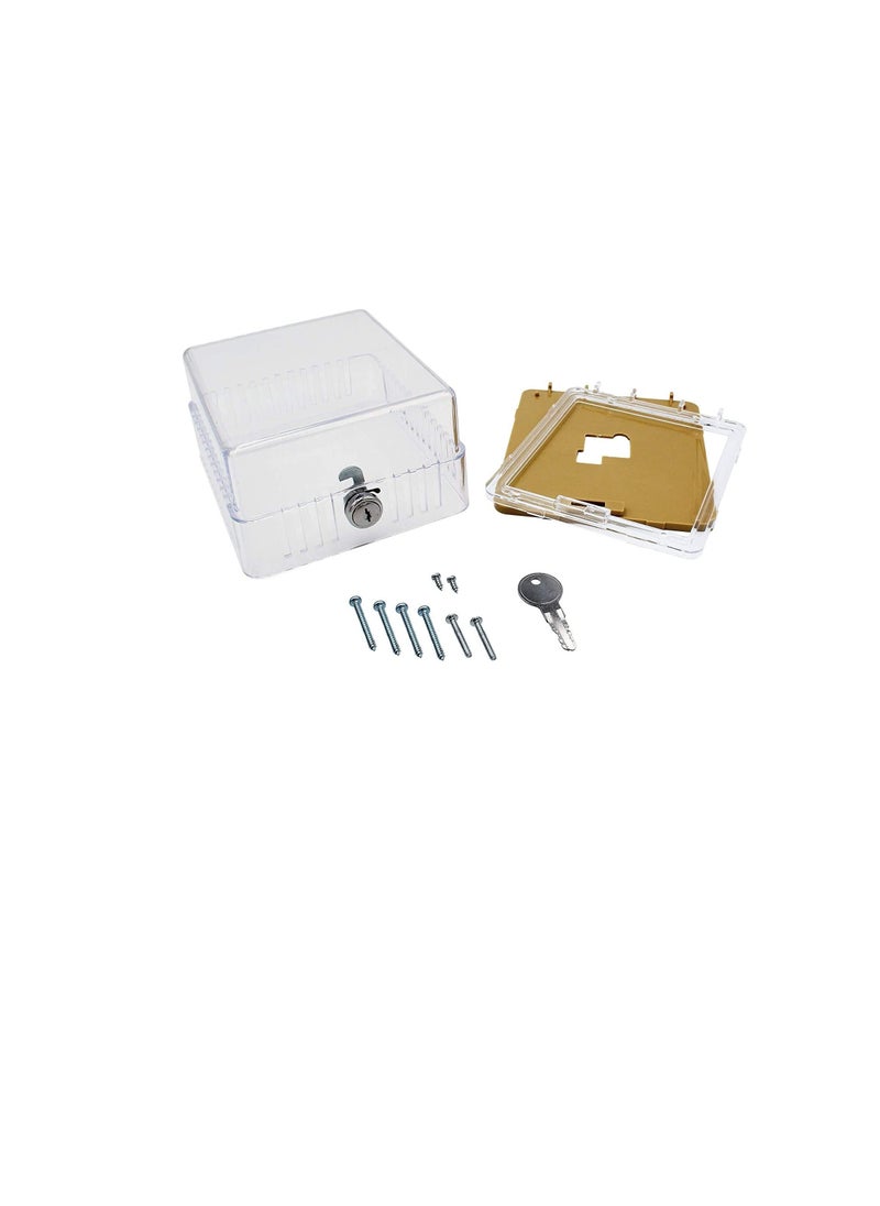 Generic - Clear Plastic Thermostat Guard Universal Compatibility (BTG-EK) - Image 1