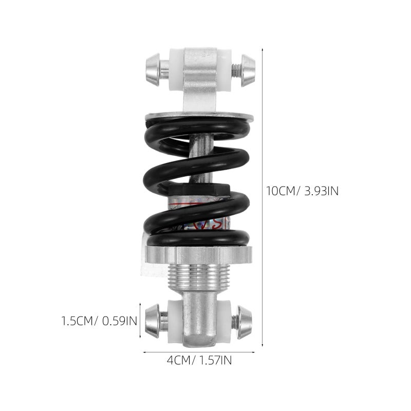 2 Pcs Rear Coil Over Shocks Absorber For Mountain Bike Electric Bike 650lb Heavy Duty Suspension Spring Replacement Cycling Off Road Use Pair - Image 3