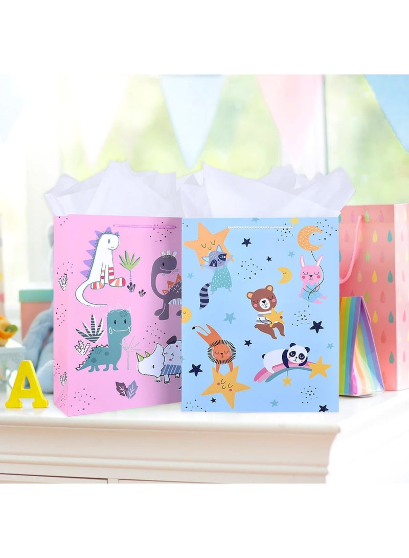 Tissue Paper for Gift Bags, Bulk White Wrapping Paper for Crafts and Decorations, 100 Sheets 20x14 Inch Gift Tissue for Packaging, DIY Projects, Birthdays, Parties, and Holiday Gifts, White - Image 4