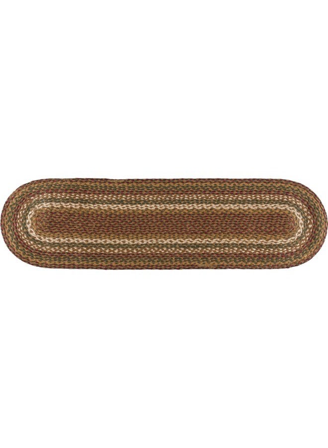 VHC Brands Tea Cabin Jute Runner 13x48 Log Cabin Country Rustic Lodge Kitchen Tabletop Design - Image 4