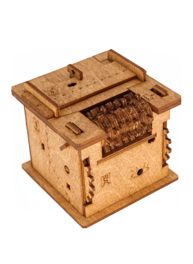 Chamber Of Secrets Escape Jigsaw PuzzlesLAZADA Affordable Delivery Wooden Puzzle Hot Sale-Color:Escape Room Red Rosewood Diy - Image 5