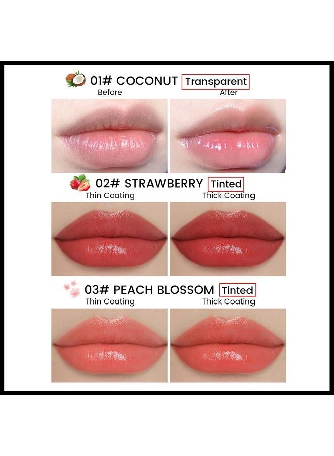 FREEORR Tinted Lip Balm Tinted Chapstick 2 In 1 Moisturizing Lip Balm And Buildable Lipstick Instant Hydration Chapped Lips And Pale Lips Keep Lips Hydrated And Soft Lip Moisturizer 0.16Oz Pack Of 6 - Image 4