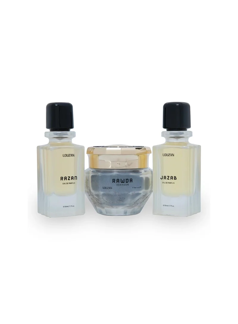 LOUZAN Louzan Aroma Collection Gift Set – Luxury Dukhoon & Oud Cambodi