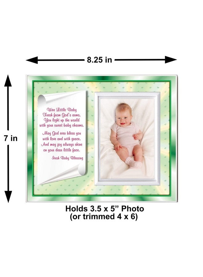Expressly Yours! Photo Expressions Irish Baby Blessing| Cute Picture Frame | Affordable, Colorful | Holds a 3.5 x 5 Photo | Easy Front-Load Design | Irish Theme - Image 4