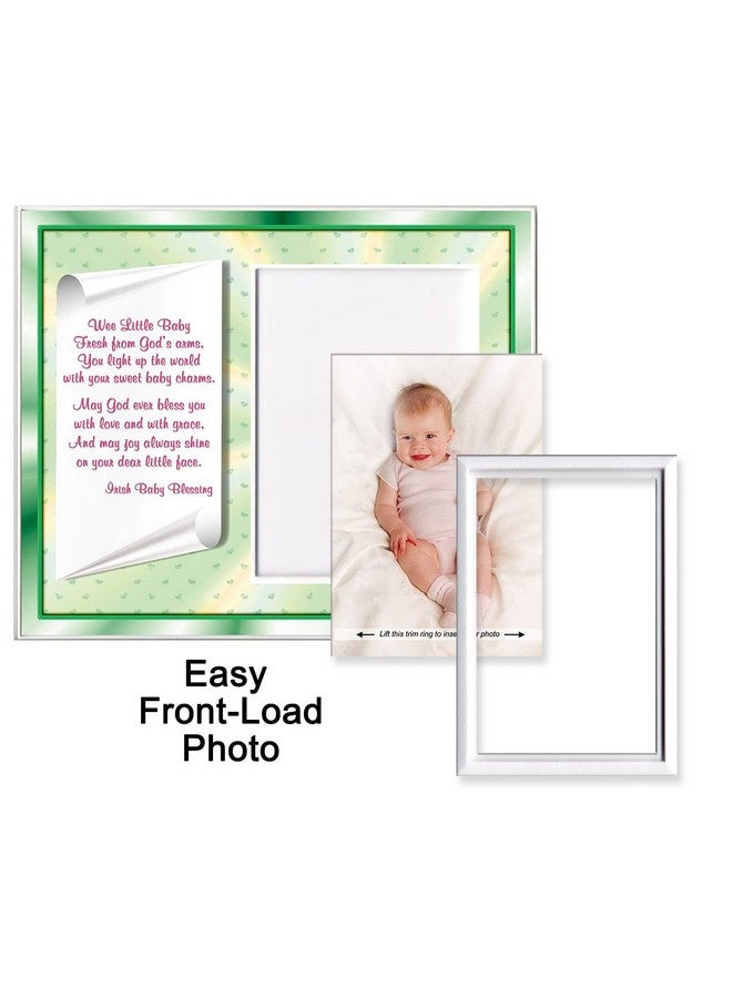 Expressly Yours! Photo Expressions Irish Baby Blessing| Cute Picture Frame | Affordable, Colorful | Holds a 3.5 x 5 Photo | Easy Front-Load Design | Irish Theme - Image 5