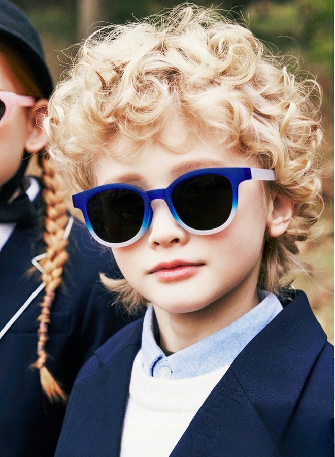 Kids Folding UV Resistant Sunglasses - TR Material | Storage Box Travel - Image 2