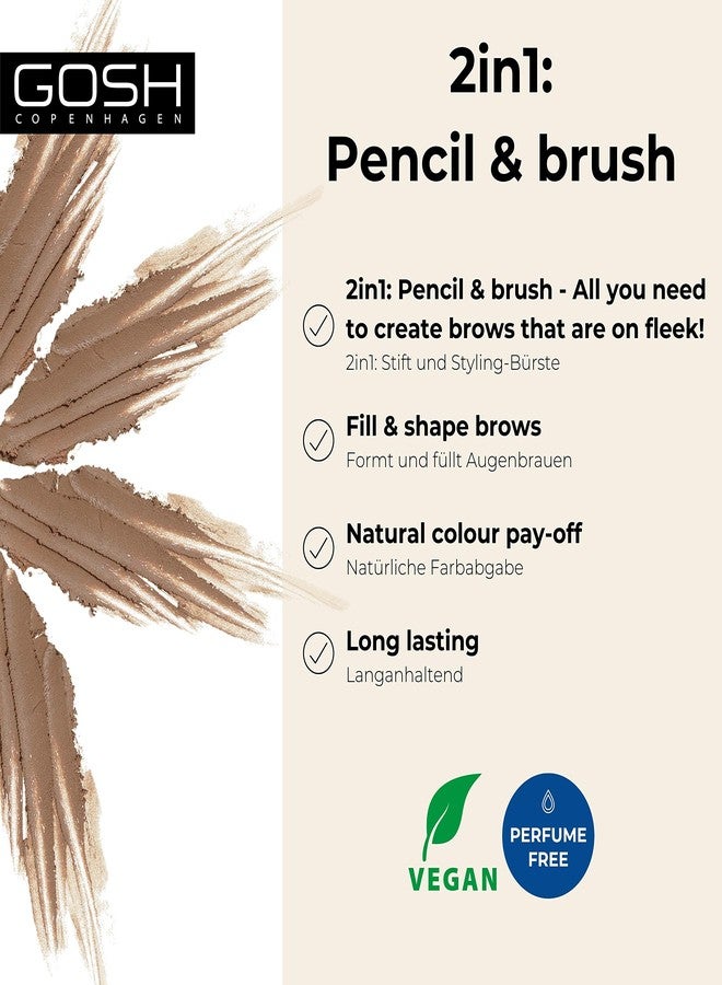 Gosh Eyebrow Pencil Grey/Brown - Image 2