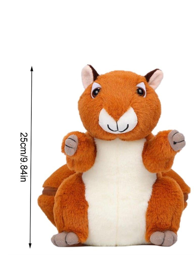 Y&D Soft Plush Huggable Squirrel Realistic Squirrel Stuffed Animal Plush Toy Cute Wild Life Cuddle Gifts For Holiday  - Image 4