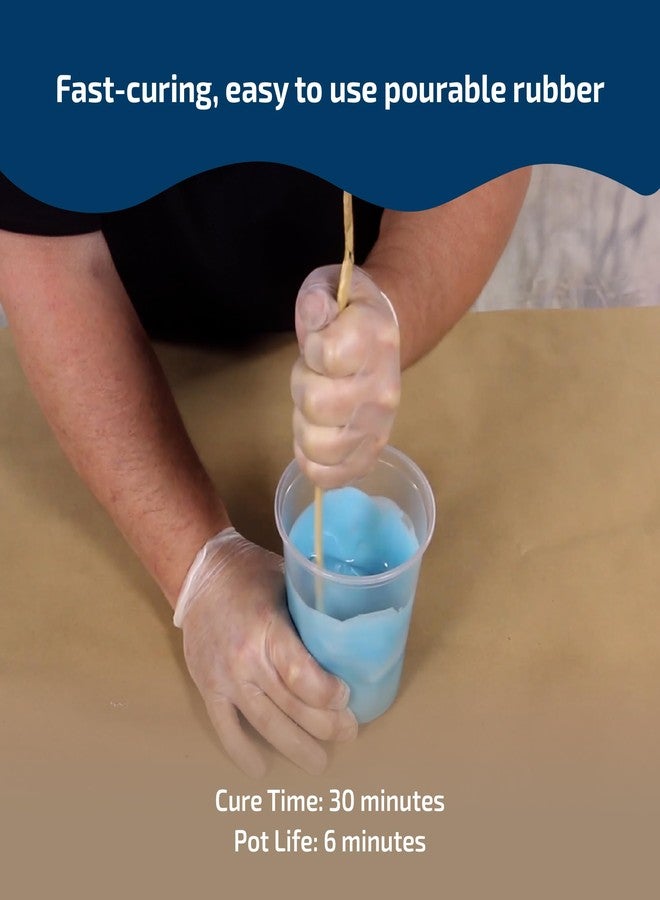 Smooth-On Mold Star™ 16 Fast Platinum Silicone Rubber, Silicone Mold Making Kit - Pint Unit - Image 3