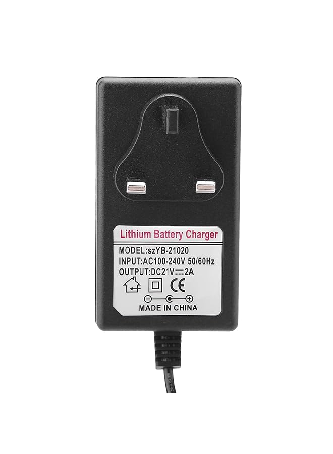 Jaerb بطارية ليثيوم 100-240 فولت تيار متردد 21 فولت 2 أمبير لسيارة ألعاب المصابيح الأمامية (قابس المملكة المتحدة) - Image 2