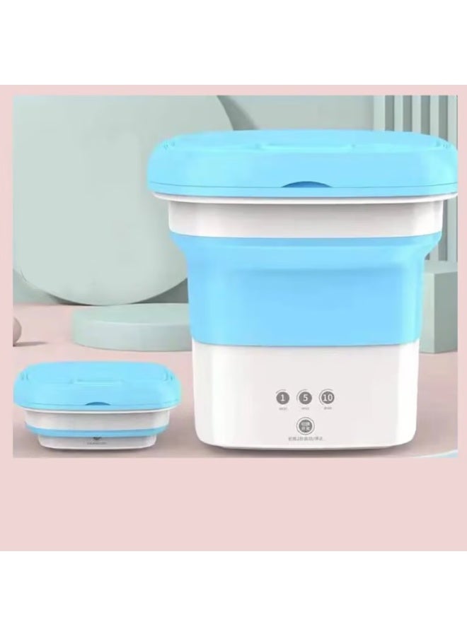 Portable Mini Washing Machine – Compact and Lightweight Laundry Solution for Travel, Camping, Dorms, Apartments, and Small Spaces, Easy to Carry and Use Anywhere - Image 1