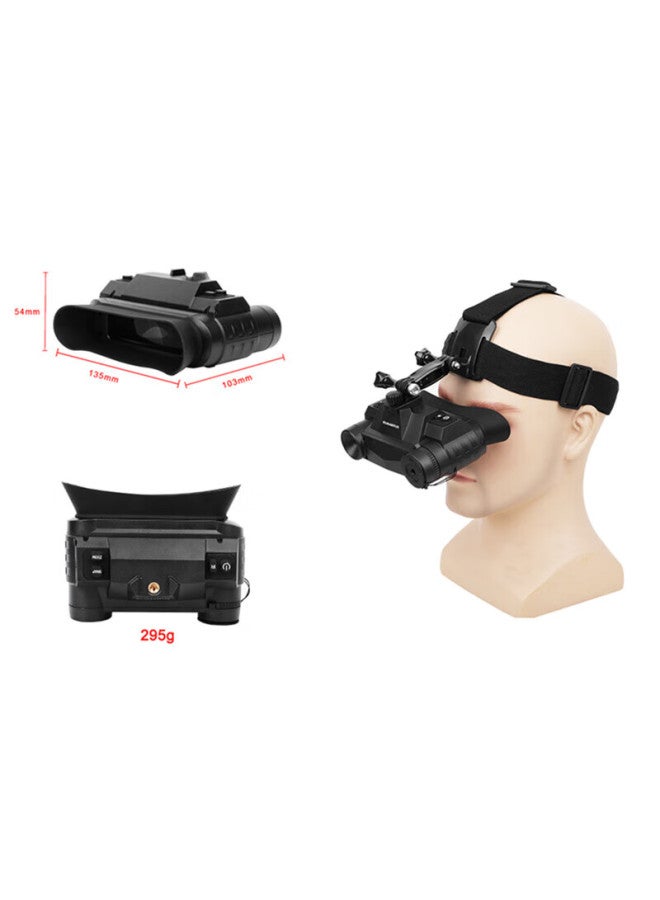 Jhopt Juhong Gs3.5x15 Binocular Helmet Digital Night Vision Goggles 22° Wide Angle View Recording Playback Full Night Vision Hd Display Compact Lightweight - Image 3