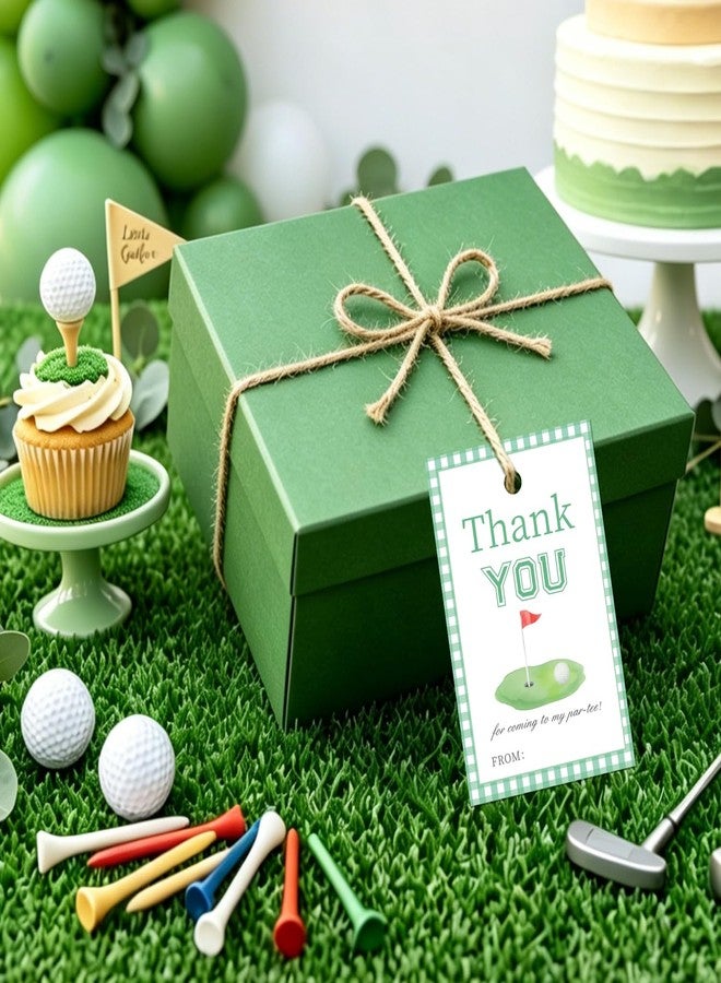 Aukolass 50pcs Golf Thank You Tags, Golf Favor Tags for Sport Themed Birthday and Baby Shower Party Gift Wrapping Decoration - Image 4