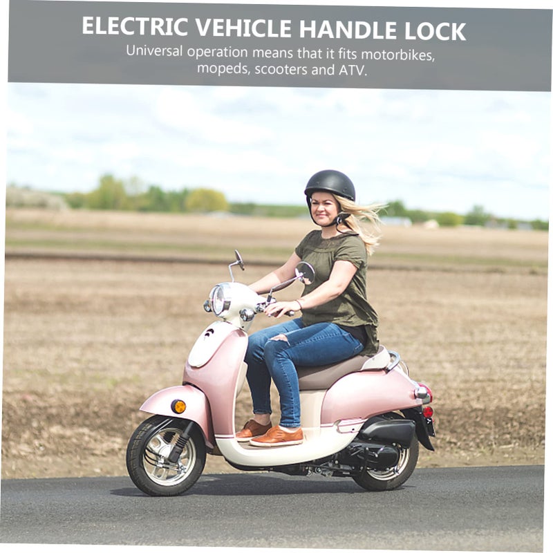Blue Motorcycle Throttle Lock Heavy Duty Aluminum Handlebar Security For Mopeds Scooters ATV - Image 5