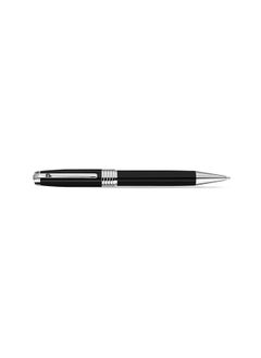 POLICE Lithos Pen Black and Silver with Blue Ink  - Image 1