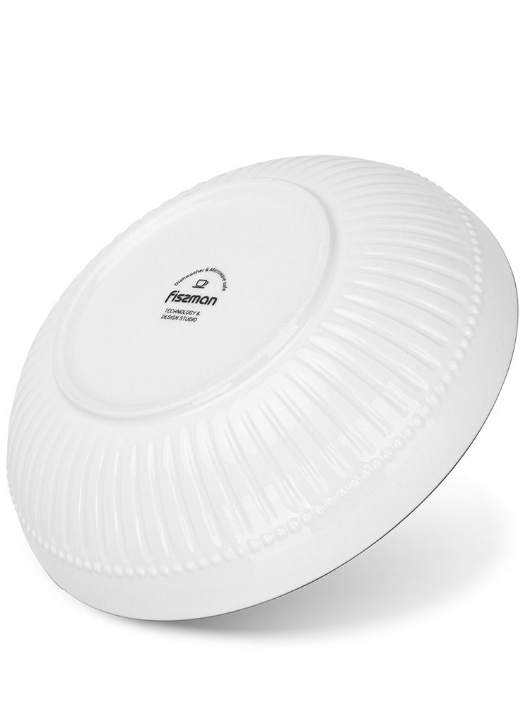 Fissman وعاء عميق 18 سم من البورسلين باللون الليموني - Image 2