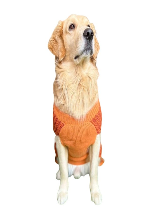 Lulala Knitted Dog Sweater for Winter - Warm Soft Acrylic Pet Pullover for Small Dogs, Cozy Stretch Puppy Sweater, Easy to Wear Winter Clothes for Pets - Image 1