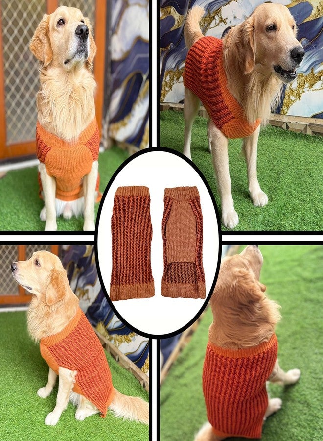 Lulala Knitted Dog Sweater for Winter - Warm Soft Acrylic Pet Pullover for Small Dogs, Cozy Stretch Puppy Sweater, Easy to Wear Winter Clothes for Pets - Image 5