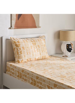 Home Box Matrix 2-Piece Coral Single Flat Sheet Set 240 x 140 cm  - Image 2