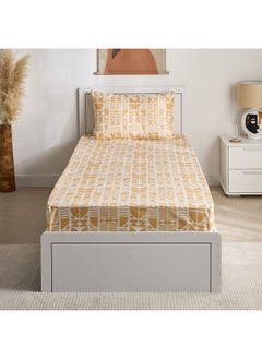 Home Box Matrix 2-Piece Coral Single Flat Sheet Set 240 x 140 cm  - Image 3