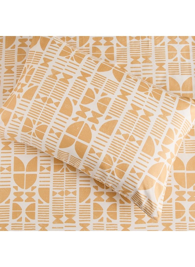 Home Box - Matrix 2-Piece Coral Single Flat Sheet Set 240 x 140 cm - Image 1