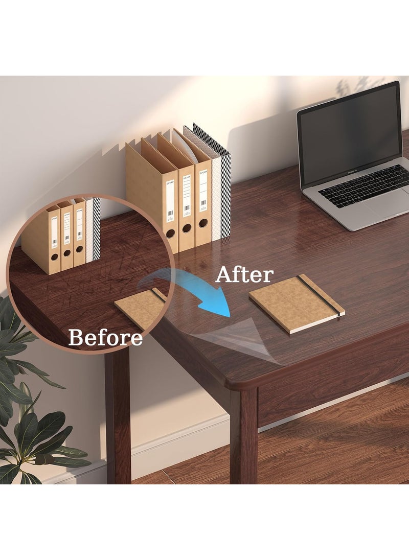 Generic SelfAdhesive Laminating Roll 2FT x 30FT Clear Transparent Oil Proof Waterproof Vinyl Roll Self Sealing No Heat Laminate Sheets Stickers for Cupboard Furniture Doors  - Image 4