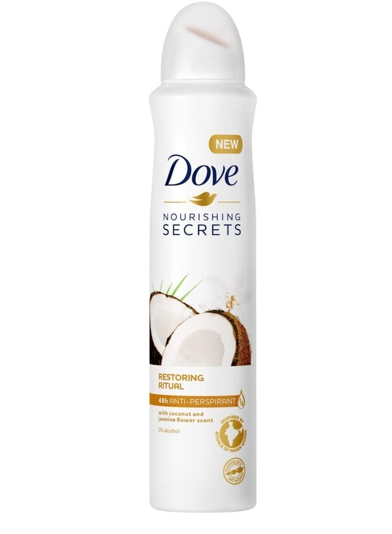 دوف مزيل العرق ومضاد للتعرق بجوز الهند وزهرة الياسمين - Image 1