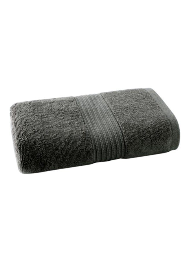 Grey Cotton Bath Towel 70x140 Centimeters