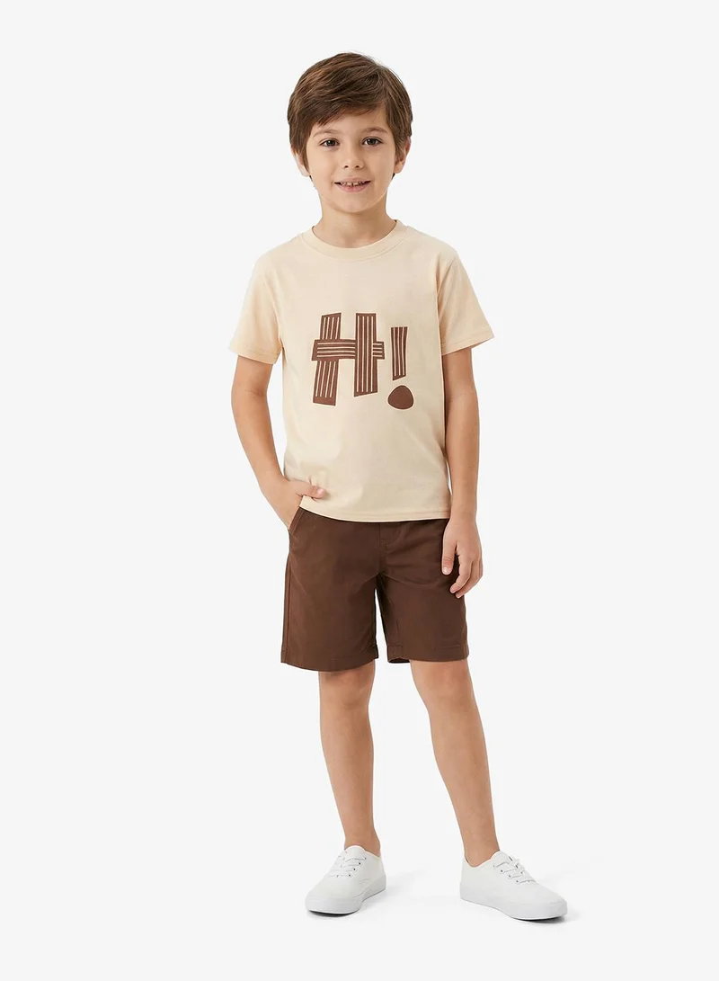 Pinata Printed Cotton Basic Tshirt