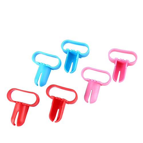 BinaryABC Balloon Tying Tool Device,Balloons Knot Tool,6Pcs(Random Color) - Image 2