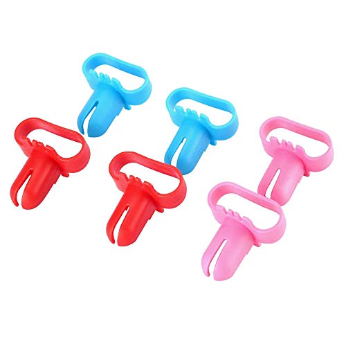 BinaryABC Balloon Tying Tool Device,Balloons Knot Tool,6Pcs(Random Color) - Image 1