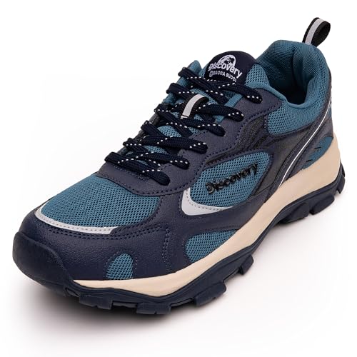 Bacca Bucci x Discovery Trek 0.1 Men's Trekking & Trail Hiking Shoes Glacier Depth UK 6 - Image 1