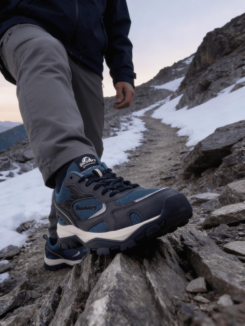 Bacca Bucci x Discovery Trek 0.1 Men's Trekking & Trail Hiking Shoes Glacier Depth UK 6 - Image 4