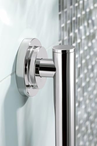 Moen YG0712CH Bathroom Safety 12-Inch Stainless Steel Modern Bathroom Grab Bar, Chrome - Image 3