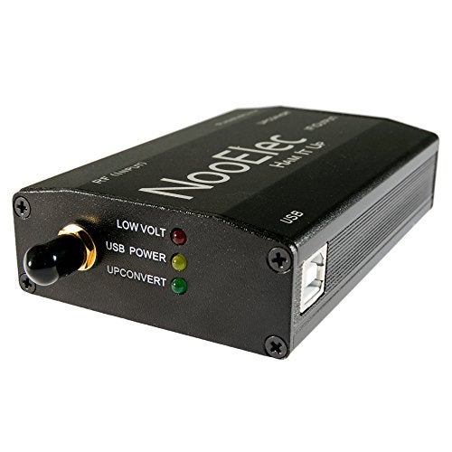 NooElec Extruded Aluminum Enclosure Kit, Black, for Ham It Up v1.3 RF Upconverter - Image 1