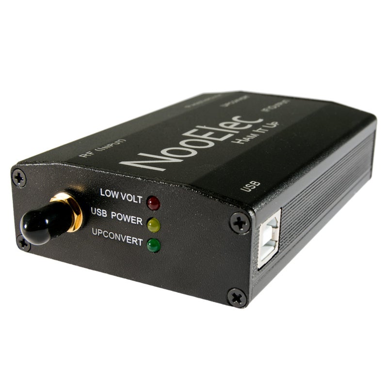 NooElec Extruded Aluminum Enclosure Kit, Black, for Ham It Up v1.3 RF Upconverter - Image 5