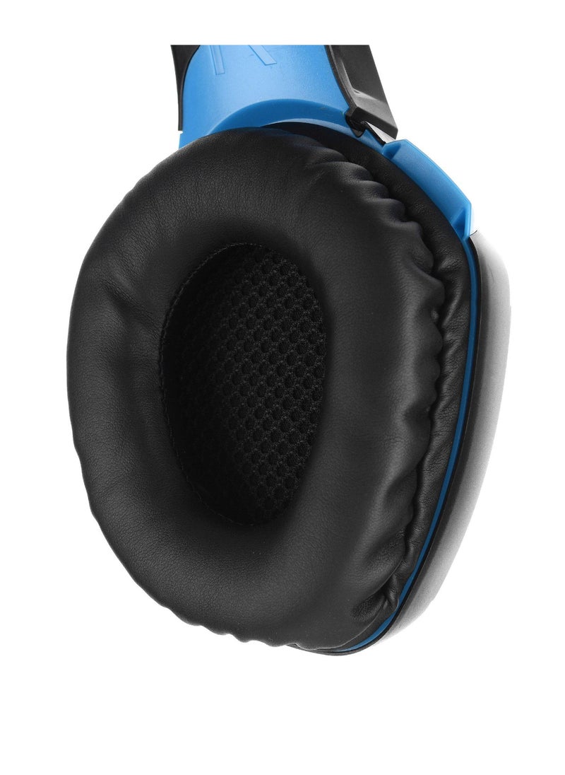 Game Master Wired Headset 35mm Black  Blue  - Image 5