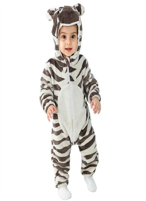 Baby Three-Dimensional Modeling Hooded Bodysuit