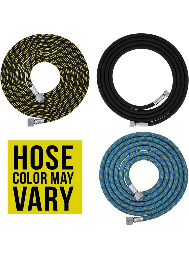 Generic 10 Foot Nylon Braided Airbrush Hose with Standard 1/8" Size Fittings on Both Ends  - Image 4