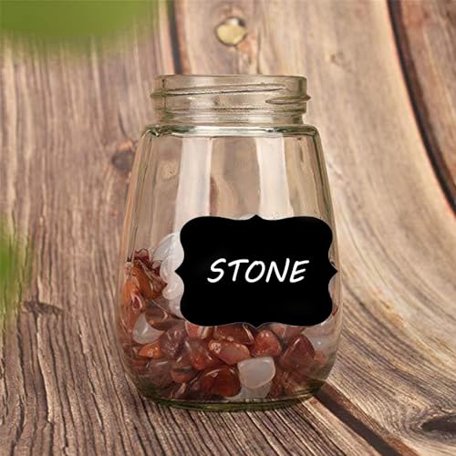 Mimeile Chalkboard Labels Removable Chalk Markers Stickers Black Reusable Kitchen Pantry Labels 300 Pcs for Storage Bin Containers Jars Organize School Supplies - Image 5