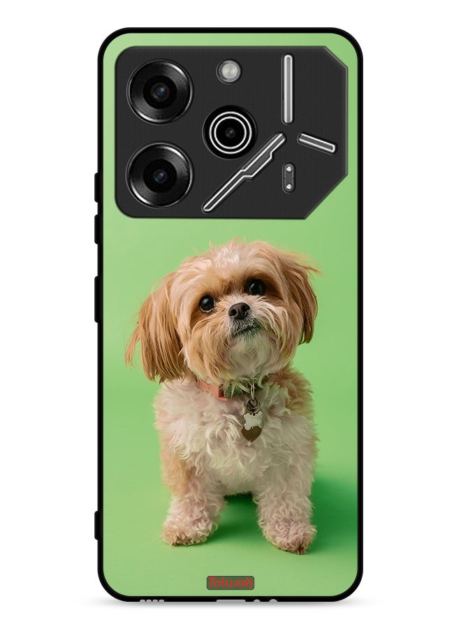 Tolwak Tecno Pova 6 Pro 5G Protective Case Cover Cute Puppy - Image 1