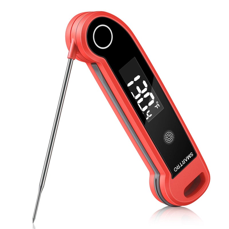 SMARTRO ST49 Digital Thermocouple InstantRead Meat Thermometer with Ambidextrous Backlit for Food Grilling BBQ Kitchen Cooking Oil Deep Frying and Candy